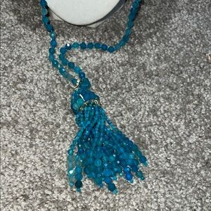 Kendra Scott Turquoise Beaded Necklace Sylvia long new new with tags $195